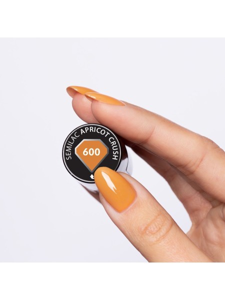 LAKIER HYBRYDOWY 600 APRICOT CRUSH 7ML SEMILAC 2