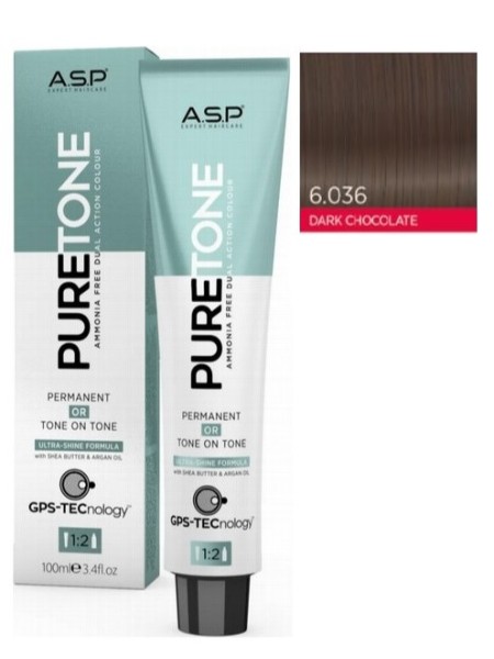FARBA 6.036 DARK CHOCOLATE PURETONE BEZ AMONIAKU ASP 100ML