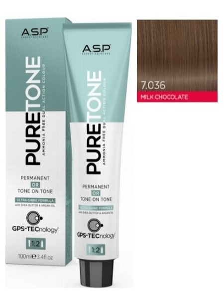 FARBA 7.036 MILK CHOCOLATE PURETONE BEZ AMONIAKU ASP 100ML