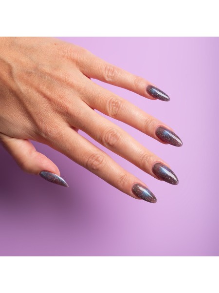LAKIER HYBRYDOWY 828 GREY HOLO 7ML SEMILAC