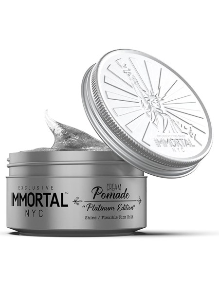 IMMORTAL NEW WOSK POMADA NYC HAIR WAX PLATINUM EDITION...