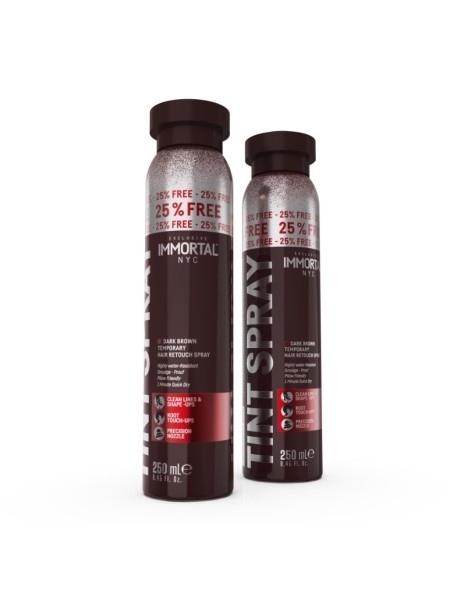 IMMORTAL NYC SPRAY DO SZYBKIEGO RETUSZU CIEMNY BRĄZ HAIR... 2