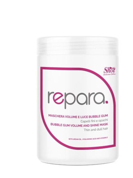 MASKA BUBBLE GUM REPARA 1000ML REGENERUJĄCA SHOT 