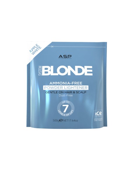 ROZJAŚNIACZ FREE AMONIAK APPLE WHITE 7 TONÓW BLONDE ASP 500G