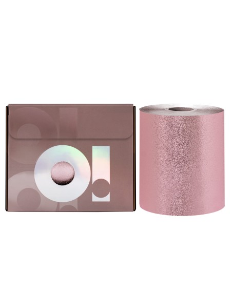 FOLIA RYFLOWANA O TOOLS ROSE GOLD W ROLCE
