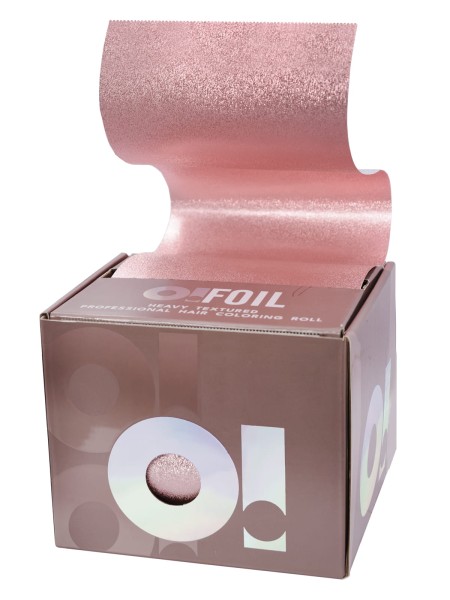 FOLIA RYFLOWANA O TOOLS ROSE GOLD W ROLCE