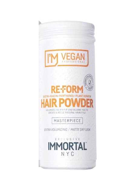 IMMORTAL RE-FORM PUDER DO STYLIZACJI I'M VEGAN...