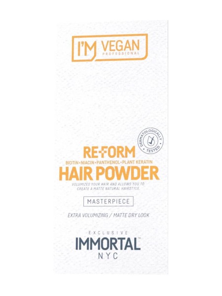 IMMORTAL RE-FORM PUDER DO STYLIZACJI I'M VEGAN NYC POWDER 20G