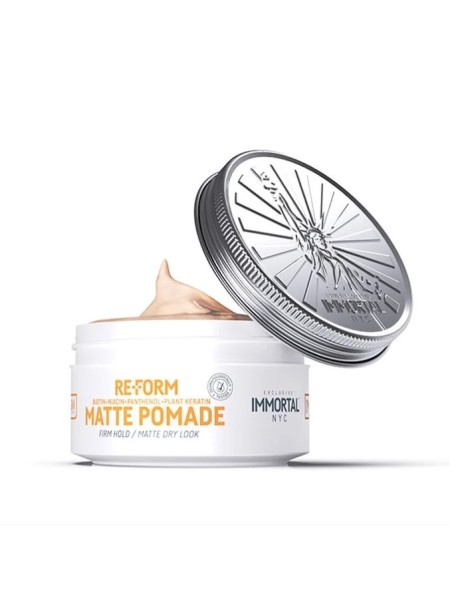 IMMORTAL RE-FORM POMADE NYC MATTE POMADA MATOWA DO STYLIZACJI 150 ML