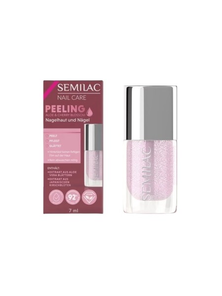 PEELING DO SKÓREK I PAZNOKCI ALOE & CHERRY BLOSSOM 7 ML SEMILAC