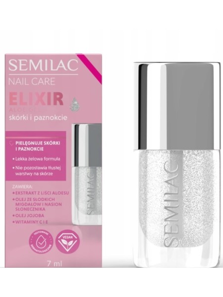 ŻELOWY ELIXIR Z ALOESEM 7 ML SEMILAC