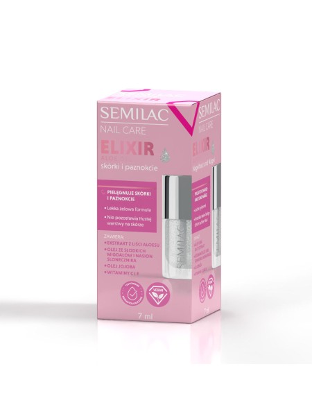ŻELOWY ELIXIR Z ALOESEM 7 ML SEMILAC