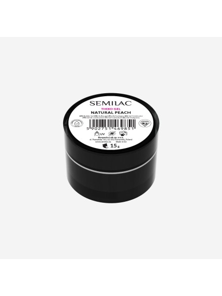 ŻEL BUDUJĄCY THIXO NATURAL PEACH 15 g SEMILAC