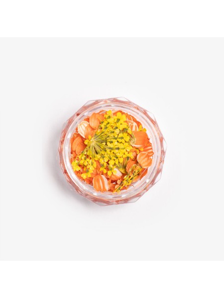 SUSZONE PŁATKI KWIATÓW FLOWER FLAKES GOLDEN...