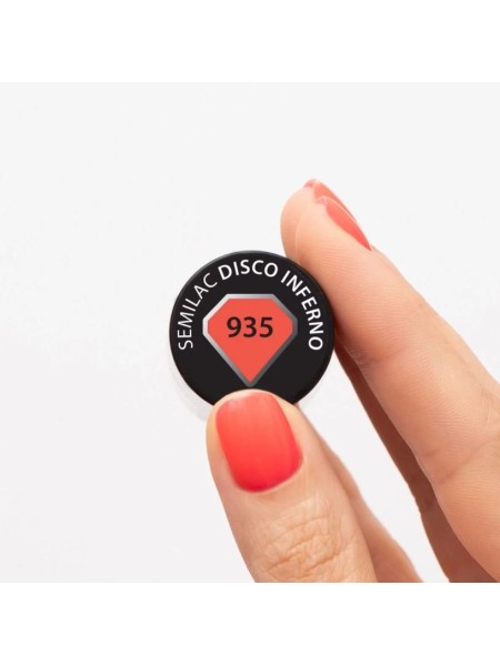LAKIER HYBRYDOWY 935 DISCO INFERNO 7ML SEMILAC