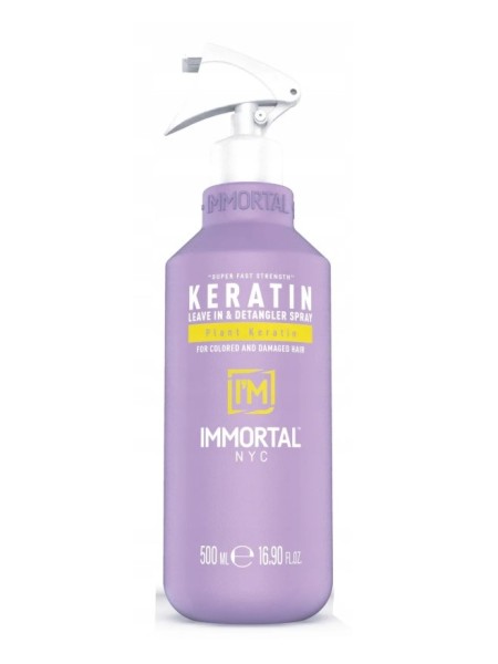 IMMORTAL NEW SPRAY ODŻYWKA KERATIN 500 ML