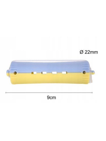 WAŁKI DO TRWAŁEJ 22MM SZARO-ŻÓŁTE CW009
