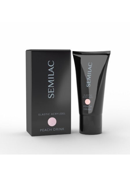 AKRYLOŻEL ELASTIC ACRYLGEL PEACH DRINK SEMILAC 30G