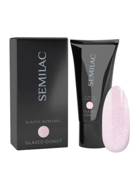 AKRYLOŻEL ELASTIC ACRYLGEL GLAZED DONUT SEMILAC 30G
