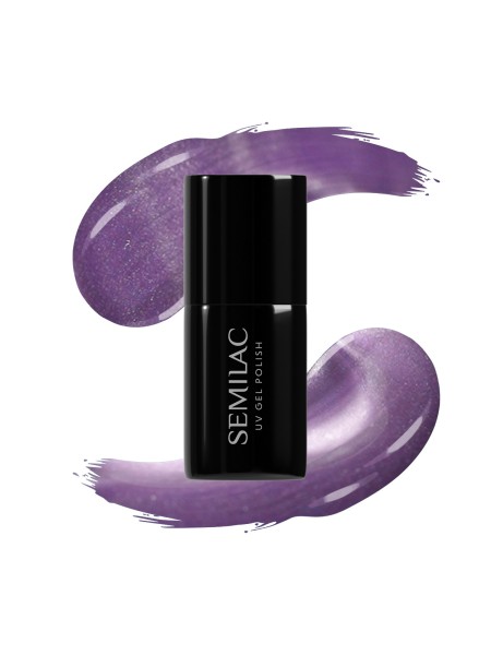 LAKIER HYBRYDOWY 664 LILAC GLOSS 7ML SEMILAC