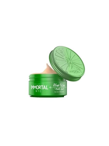 IMMORTAL NEW WOSK POMADA MATOWA NYC HAIR WAX MATTE LOOK...