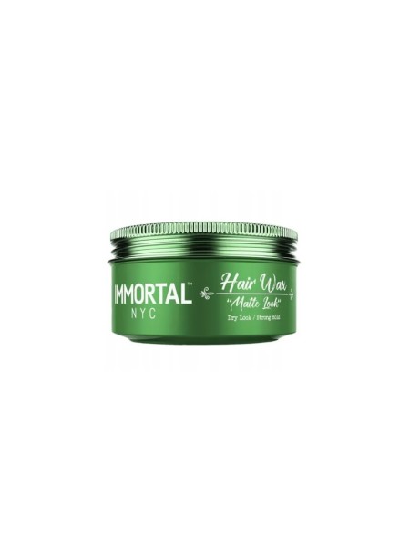 IMMORTAL NEW WOSK POMADA MATOWA NYC HAIR WAX MATTE LOOK... 2