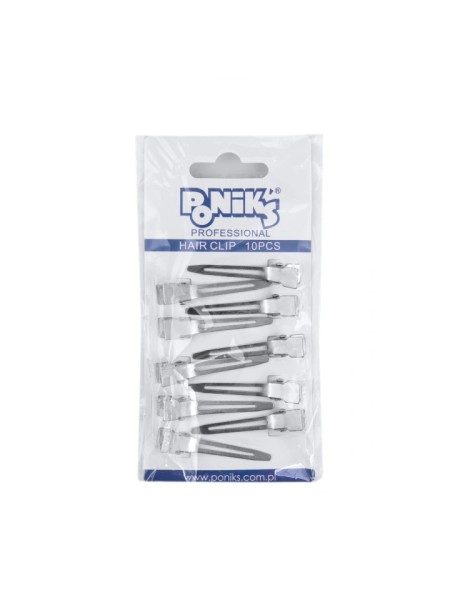 KLIPS METALOWY POJEDYŃCZY BKL034 10SZT PONIKS